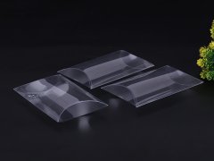 (image for) 100X Clear Wedding Favour/Bomboniere Pillow Boxes 9x6.4cm