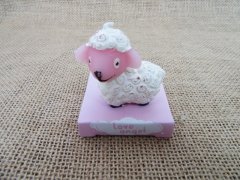 (image for) 8X Cartoon Sheep Candles for Baby Shower Birthday Party Favor