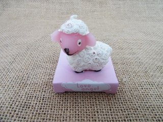 8X Cartoon Sheep Candles for Baby Shower Birthday Party Favor (image for) 8X Cartoon Sheep Candles for Baby Shower Birthday Party Favor