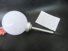 (image for) 1Pc 20cm Dia Garden Light Solar Round Ball Outdoor Path Lights L
