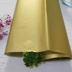 (image for) 5x10Sheets Metallic Gold Tissue Paper Gift Wrap Wrapping