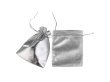 100 Silver Drawstring Gift Jewellery Pouches 12x10cm (image for) 100 Silver Drawstring Gift Jewellery Pouches 12x10cm