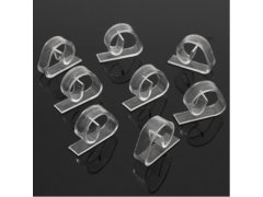 (image for) 20Pcs Clear Table Cloth Cover Clamps Clip Holder
