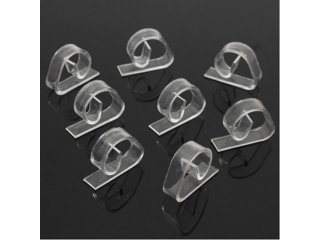 20Pcs Clear Table Cloth Cover Clamps Clip Holder
