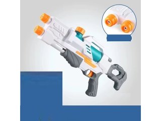 (image for) 1Pc Jumbo Spray Water Gun with Dual Nozzles Summer Toy for Outdoor Fun