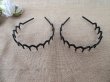 (image for) 1Pc Black Claw Designed Headbands Hair Band Hair Hoop 2.7cm