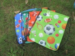 (image for) 12Pcs Kids Drawstring Backpack Reusable Drawstring Bag