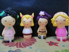 (image for) 10 New Japanese Dolls Figures Assorted