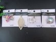(image for) 4Pkts X 3Pcs Necklace Pendant Charm Assorted Retail Package