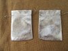 6Packs x 10pcs Silver Drawstring Gift Jewellery Pouches