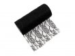 4Roll X 10Yds Black Lace Tulle Roll Spool DIY Wedding Decor