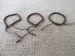 (image for) 4x12Pcs Handmade Hemp Knitted Drawstring Unfinished Bracelets 5m