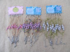 (image for) 5Sheet x 12Pcs Polymer Clay Beads Wishing Bracelet Assorted