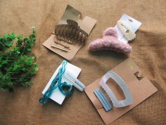 1Sheet New Hair Clamp Hair Clips Barrette Assorted Size Design 1Sheet New Hair Clamp Hair Clips Barrette Assorted Size Design