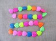 3Strands X 15Pcs DYED Gemstone Heart Shape Beads Mixed Color (image for) 3Strands X 15Pcs DYED Gemstone Heart Shape Beads Mixed Color