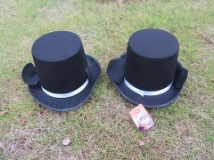 6Pcs Black Magician Hat Pretend Play Head Wear Costume Party 6Pcs Black Magician Hat Pretend Play Head Wear Costume Party