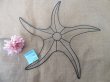 24X Starfish Wreath Ring Frame Base Wire Ring DIY Decoration Cra (image for) 24X Starfish Wreath Ring Frame Base Wire Ring DIY Decoration Cra
