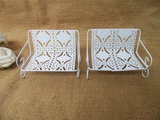 (image for) 12Pcs White Miniature Bench Table CenterPiece Wedding Supplies