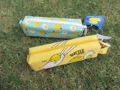 (image for) 8 New Canvas or Leatherette Pen & Pencil Bag Assorted