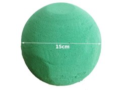 (image for) 1Pc Round Wet Dry Foam Ball Flower Arrangement Holder 15cm Dia