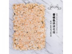 1Pc Artificial Champagne Hydrangea Flower Backdrop Wall Panel 1Pc Artificial Champagne Hydrangea Flower Backdrop Wall Panel