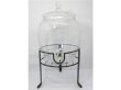 (image for) 1X Apothecary Drink Beverages Dispenser Jar w/Dispay 32cm High