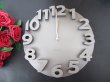 1X Art 3D Number Round Wall Clock Meidi Clock (image for) 1X Art 3D Number Round Wall Clock Meidi Clock