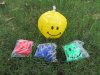 12Pcs Inflatable MINI Emoji Smile Face Beach Balls Party Favor