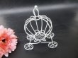 (image for) 10Pcs White Pumpkin Stroller Baby Shower Candy Gift Box Bombonni