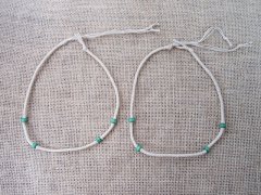 6Pkts X 6Pcs Handmade Tie Up Tribal Necklace with Wooden Beads 6Pkts X 6Pcs Handmade Tie Up Tribal Necklace with Wooden Beads