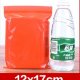 100 Clear Self-Adhesive Seal Plastic Bag 17x12cm W/Hole