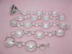 (image for) 1Meter Clear Bead Diamond Garland Wedding Decoration
