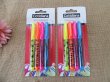 10Sheets x 4Pcs Permanent Markers Pens Mixed Color (image for) 10Sheets x 4Pcs Permanent Markers Pens Mixed Color