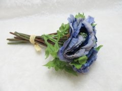 (image for) 1X Ranunculus Asiaticus Bridal Bouquets Wedding Holding Flowers