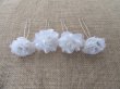 (image for) 1Pc Wedding Bride Bridal Bridemaid Rose Flower Hair Bobby Pin