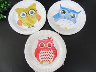 (image for) 10Pack X 7Pcs Cake Dessert Paper Party Plates 18cm