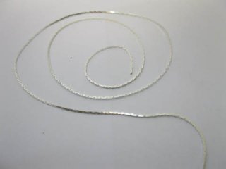 100 Meters Silver Plated Jewelry Beading Chains Finding