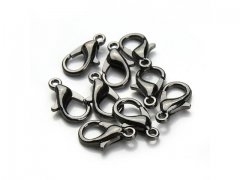 200 Gun Black Lobster Claw Clasps Jewellery Finding 22mm 200 Gun Black Lobster Claw Clasps Jewellery Finding 22mm