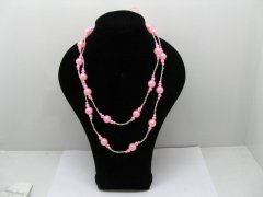 (image for) 12 Fashion Simulate Pearl Beads Long Necklaces 150cm