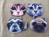 12Pcs Coin Purse Pouch Cute Cat Dog Animal Print