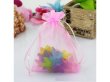 (image for) 98 Pink Drawstring Jewelry Gift Pouches 18x13cm