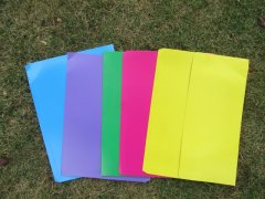 (image for) 11Packs x 10pcs Paper File Bag Mixed Color
