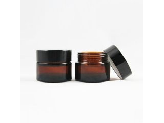 12Pcs Glass Cosmetic Cream Makeup Bottle Storage Container 30g