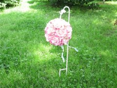 (image for) 4Pc HighQuality Garden Single Shepherd Hook Wedding Crook Holder