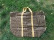 2x1Pcs Brown Shopping Bag Grocery Bag Luggage Bags