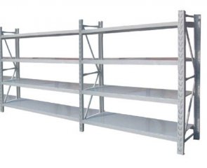 1X Long Span Shelving for Warehouse 200X50X180CM 2 Bay System