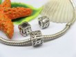 (image for) 20pcs Tibetan Silver Square Beads European Design Yw-pa-mb195