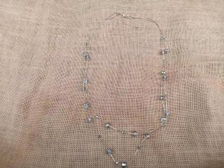 6Pcs Elegant Crystal Glass Beaded Long Necklace Wholesale Price (image for) 6Pcs Elegant Crystal Glass Beaded Long Necklace Wholesale Price