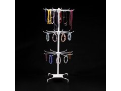 (image for) 1Pc New 3-layer Wire Display Rack - White