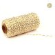 2x100Yards Dark Ivory Golden Cotton Bakers Twine String Cord Rop